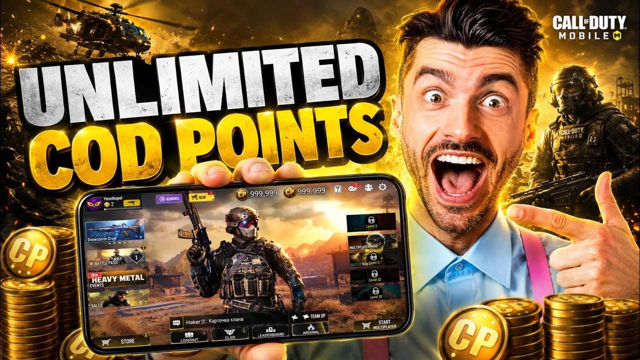 How to Get FREE COD Points in CODM! (iOS Android) 2026