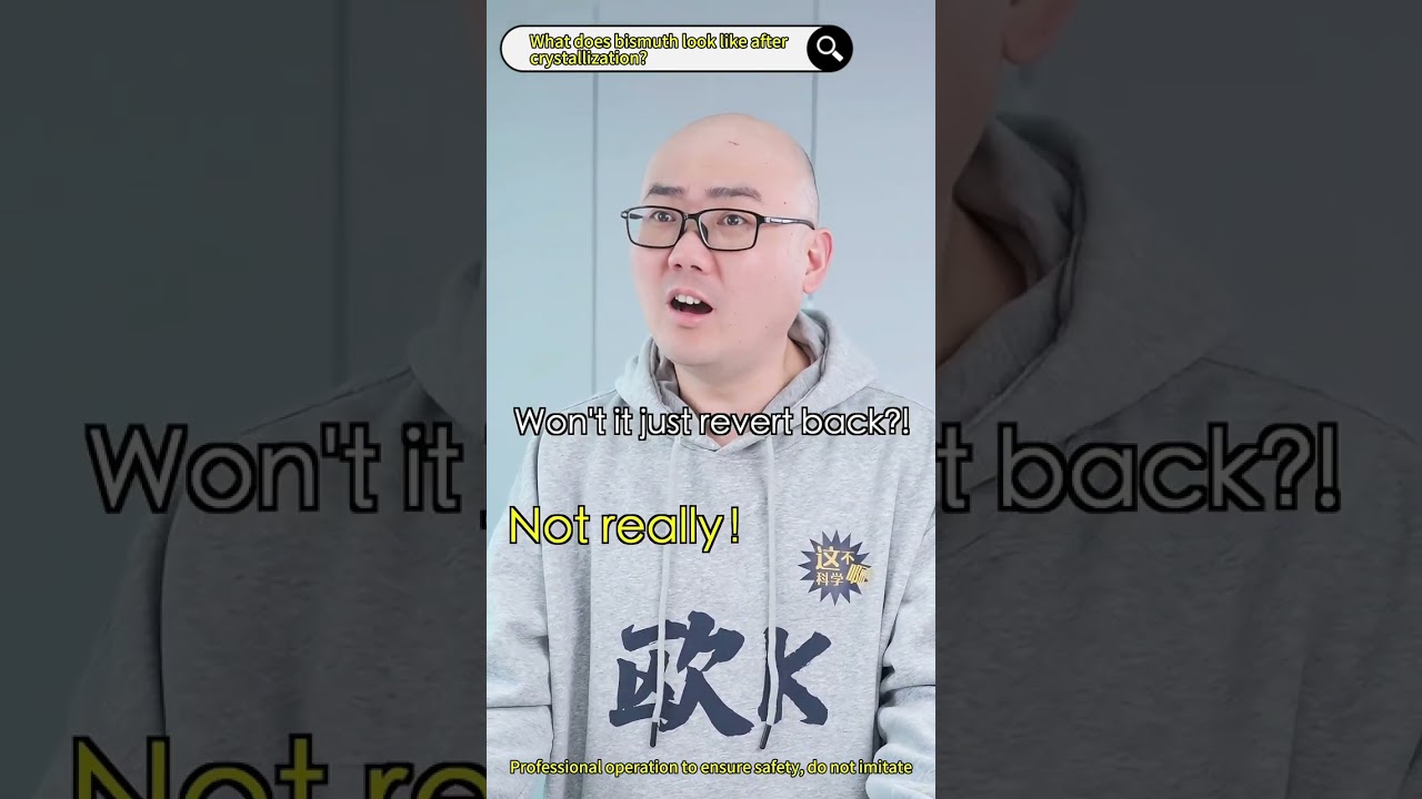 【РЕПОСТ】🧪Вы когда-нибудь слышали о самом красивом металле❓ Интересный висмут❗️【Периодическая табл...