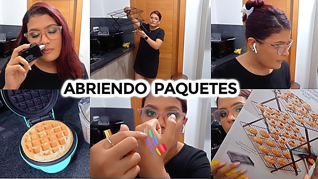 UNBOXING EN MI COCINA 😂  | Maquillaje, Perfumes y más | AbrilDoesMakeup ♡