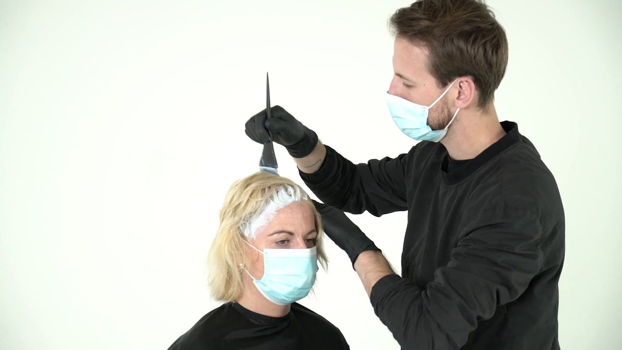 &Scaron;viesinimas ir tonavimas su Indola Blond Expert ir dažų transformatoriumi