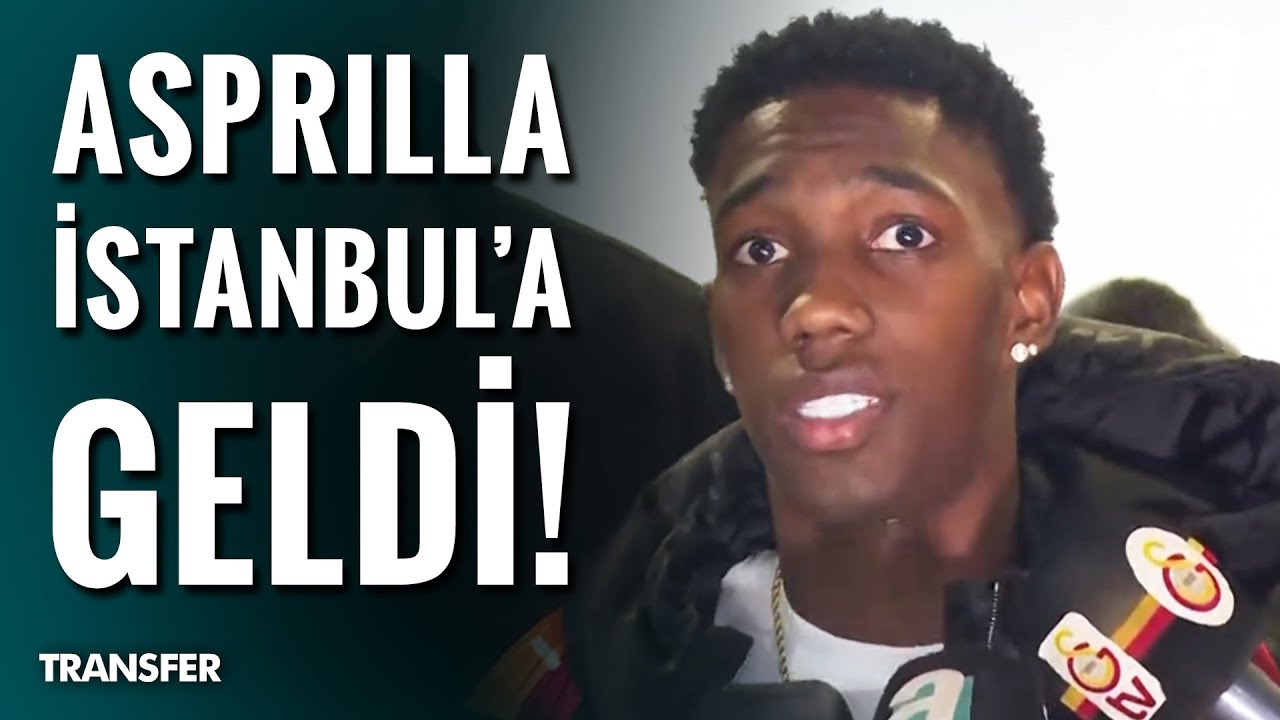 Galatasaray'ın Yeni Transferi Asprilla İstanbul'a Geldi! İşte O Görüntüler