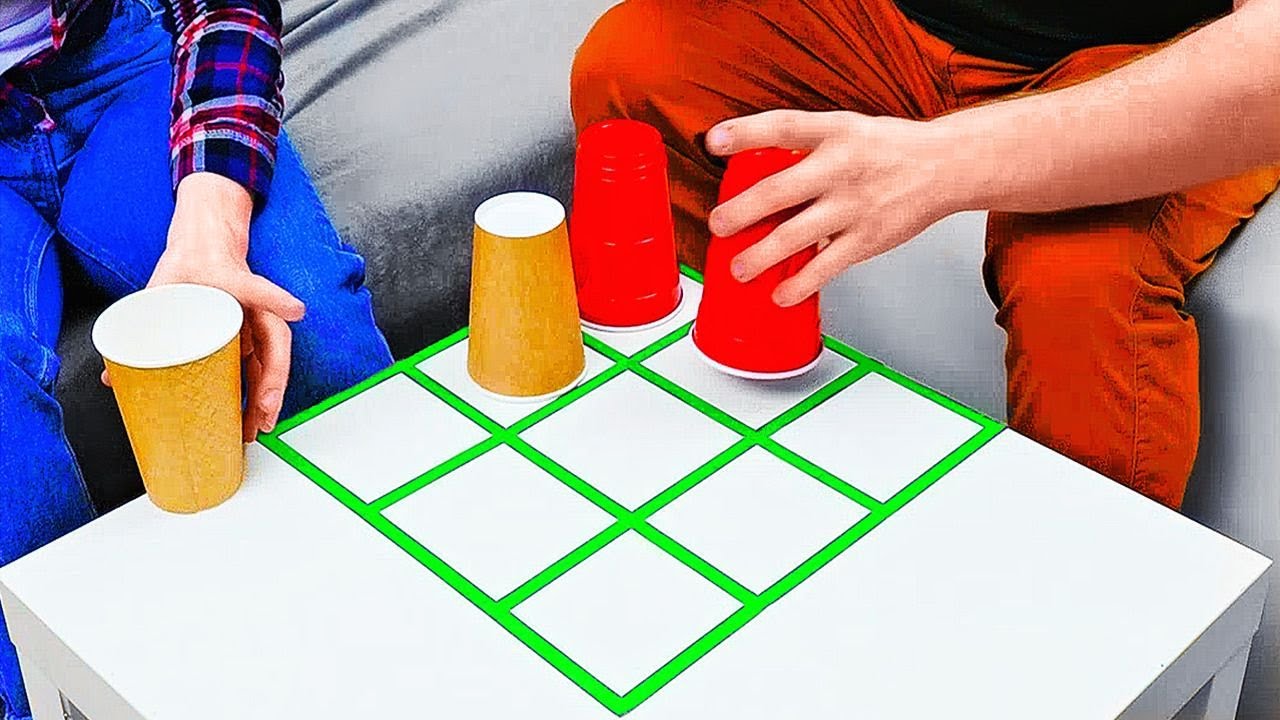 LUSTIGE SPIELE FÜR ZUHAUSE || MUST-TRY PARTY-SPIELE