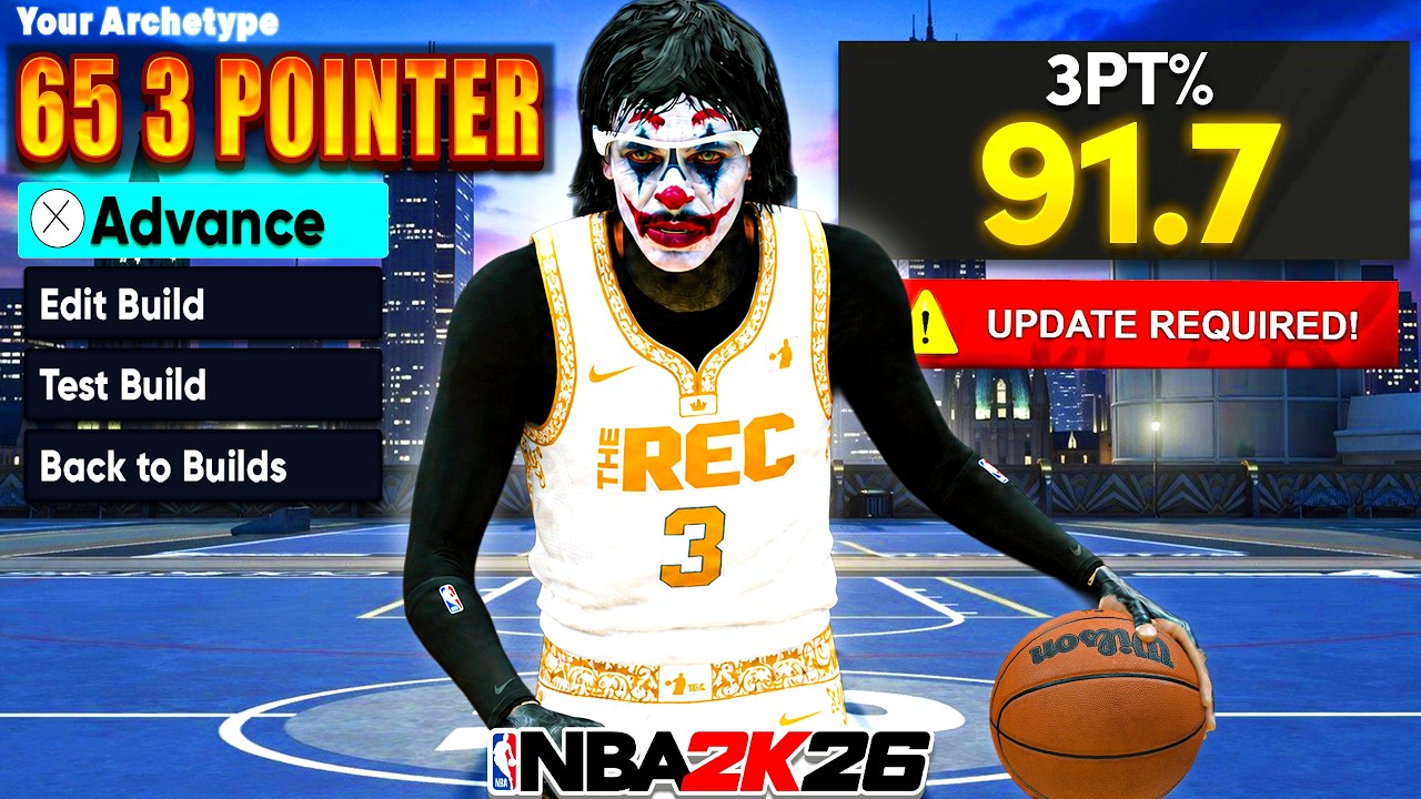 65 3 BALL Builds Are UNSTOPPABLE in NBA 2K26 Best 2-WAY 99 DUNK 99 PERIMETER BUILD NBA 2K26
