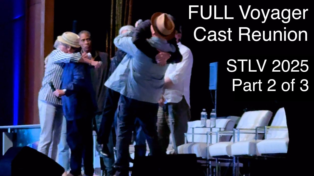 Voyager 30th Anniversary STLV Panel 2/3 - FULL CAST