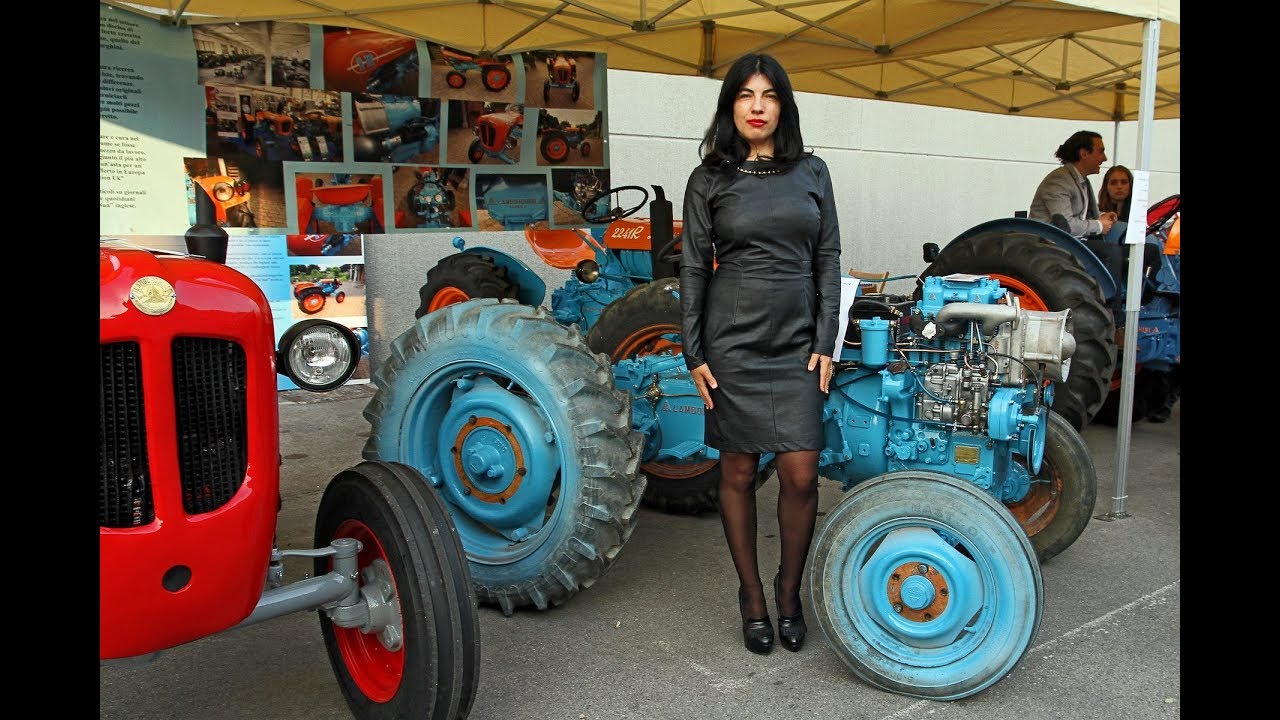 Ragazzi ... il nipote del grande Ferruccio LAMBORGHINI ovvero Fabio  ci parla dei trattori storici