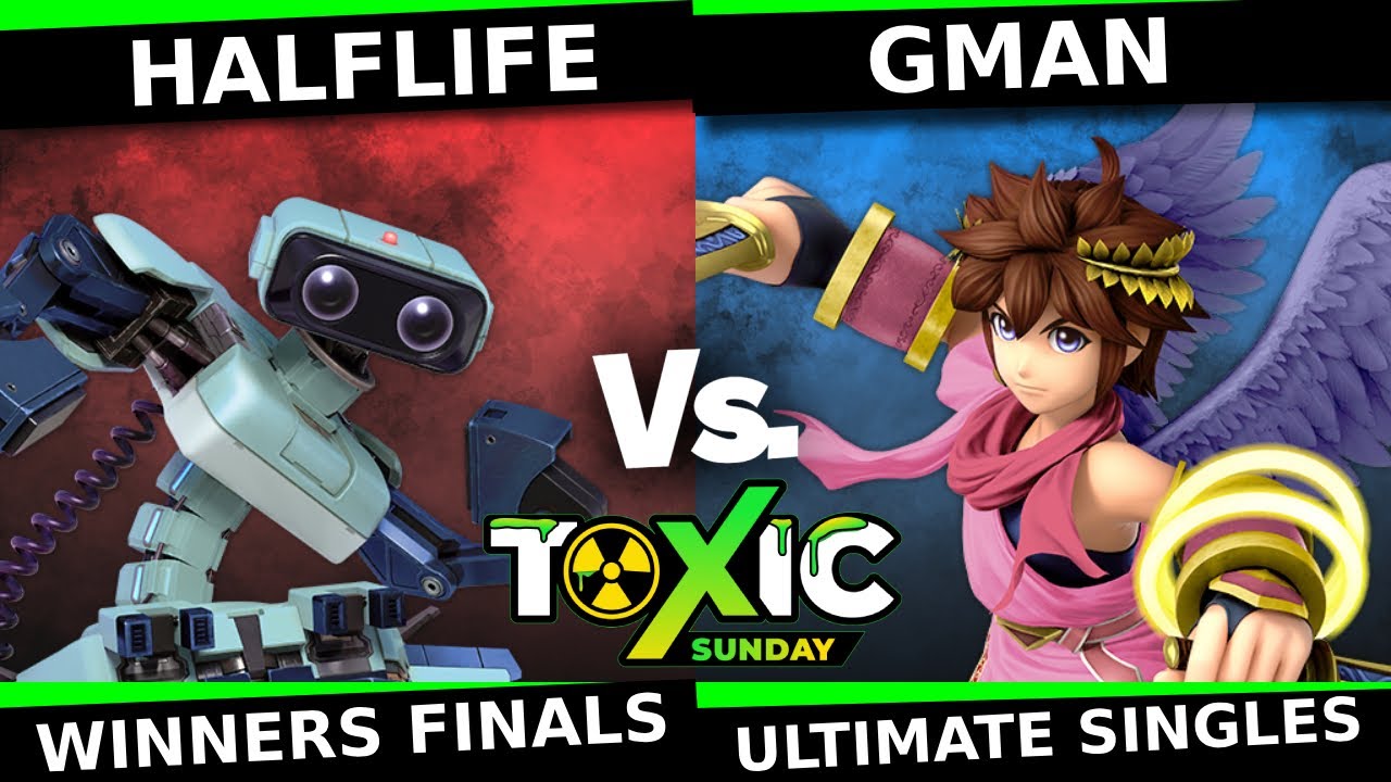 Toxic Sunday 18 – WINNERS FINALS – HalfLife (R.O.B.) vs GMAN (Pit) – Smash Ultimate
