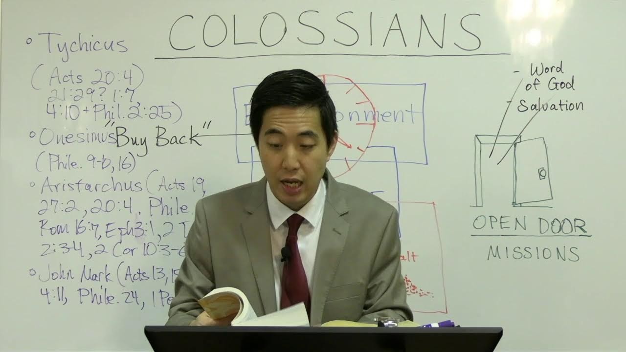 Colossians Verse by Verse with Dr. Gene Kim