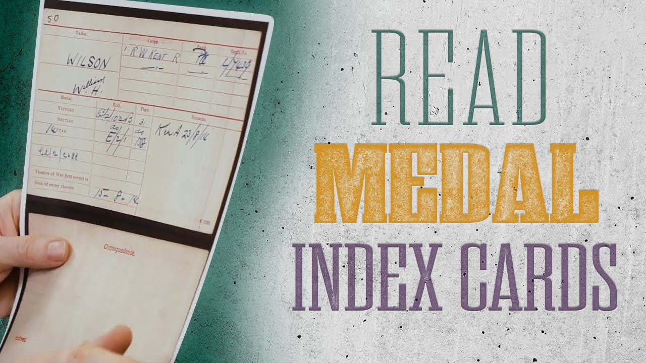 How to Read British Army WWI & WWII Medal Index Cards | Baldwins Medals