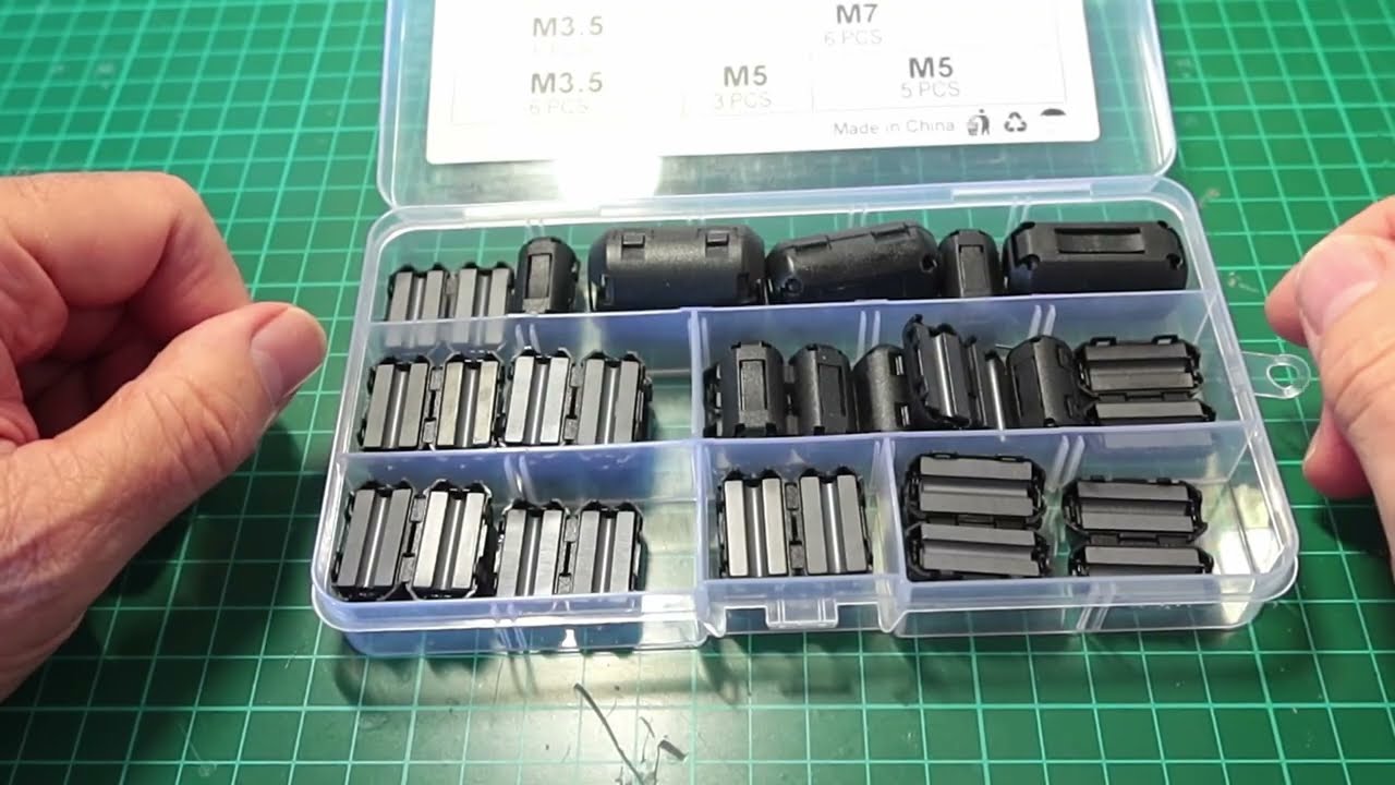 #A172 Como funcionan las ferritas en los cables y medidas de su funcionamiento