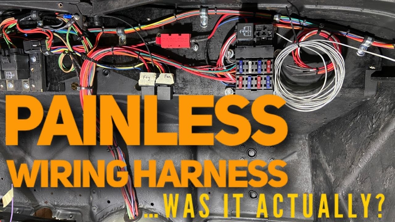1936 Ford Restoration Part 11 - Painless Wiring Harness Installation - Parts List in Description