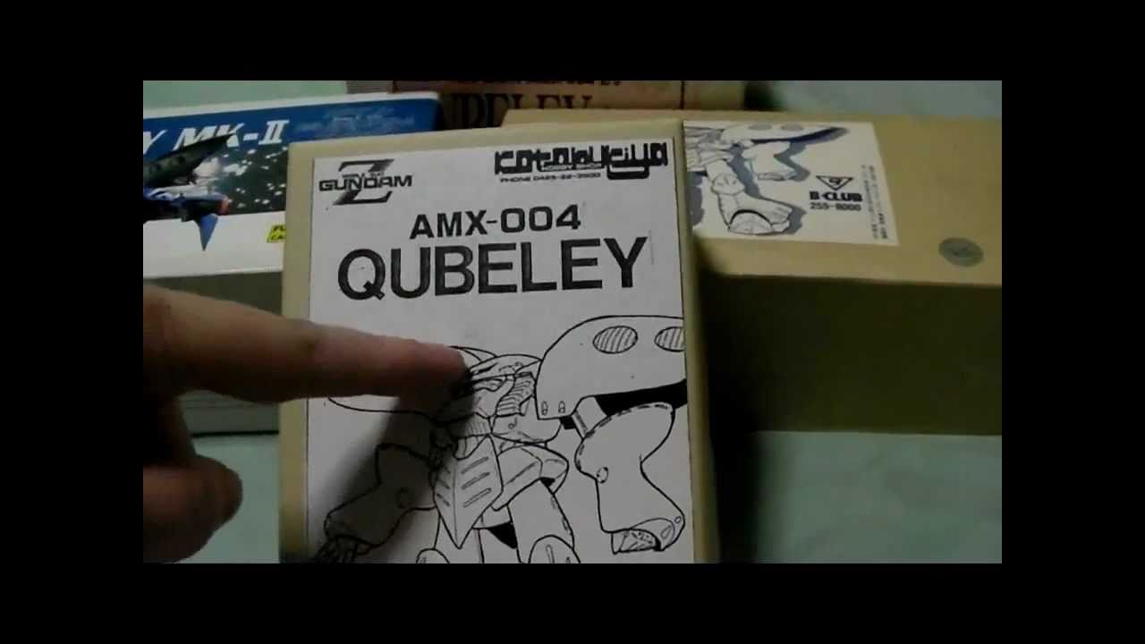 Qubeley Kotobukiya resin (parts)