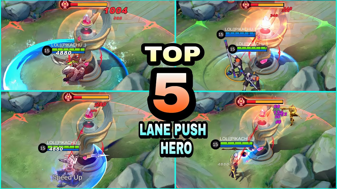 TOP 5 BEST LANE PUSH HERO FOR SEASON 26 ~ MOBILE LEGENDS