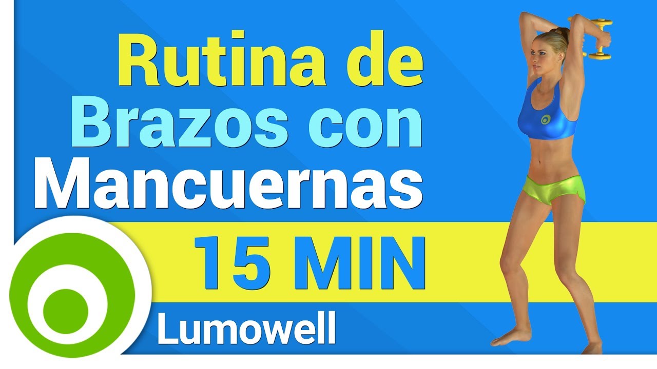 Rutina de Brazos en Casa con Mancuernas