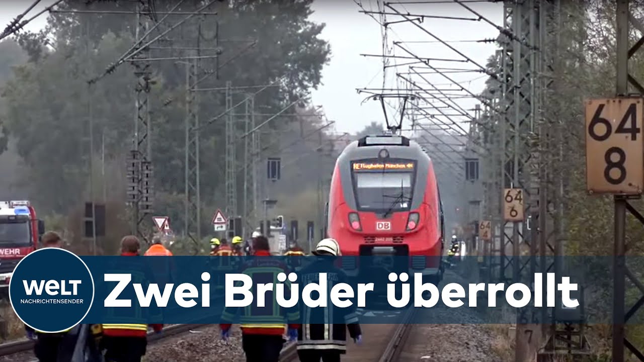 TRAGISCHES ZUGUNGLÜCK IN BAYERN: Zwei Jugendliche sind vom Zug erfasst - sofort tot