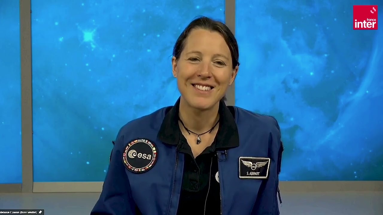 L'astronaute française Sophie Adenot partage sa 