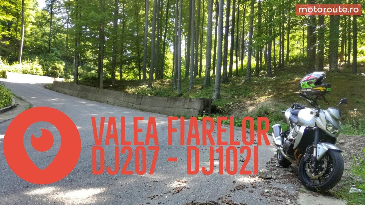 Traseu moto Valea Fiarelor ( DJ207 - DJ102I )