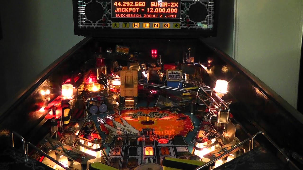 Flipper Addams Family Pinball kaufen bei flipper.de