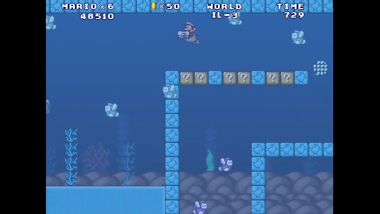 Mario Forever Roman Worlds - Icy Lake (World IL-3) HD & HQ (OST)