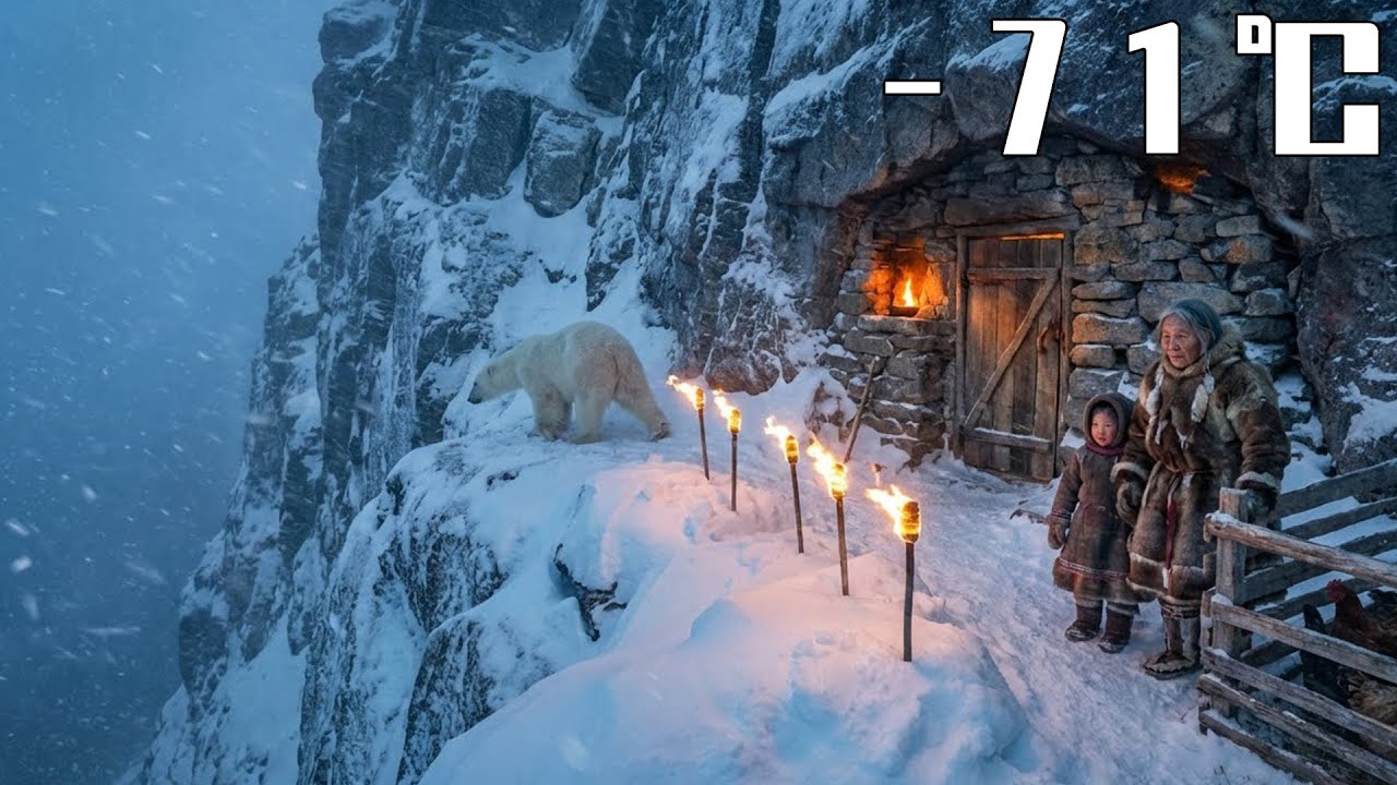 –71°C Cliff Cave: An 80-Year-Old Grandmother, Her Granddaughter and a White Bear Siege