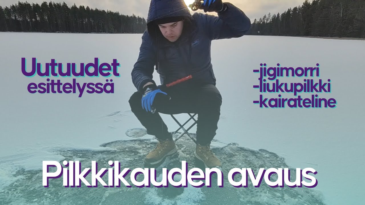 Pilkkikauden avaus lammella Pirkanmaalla ja uutuuksien esittelyä - Jigimorri  @EumerFishing