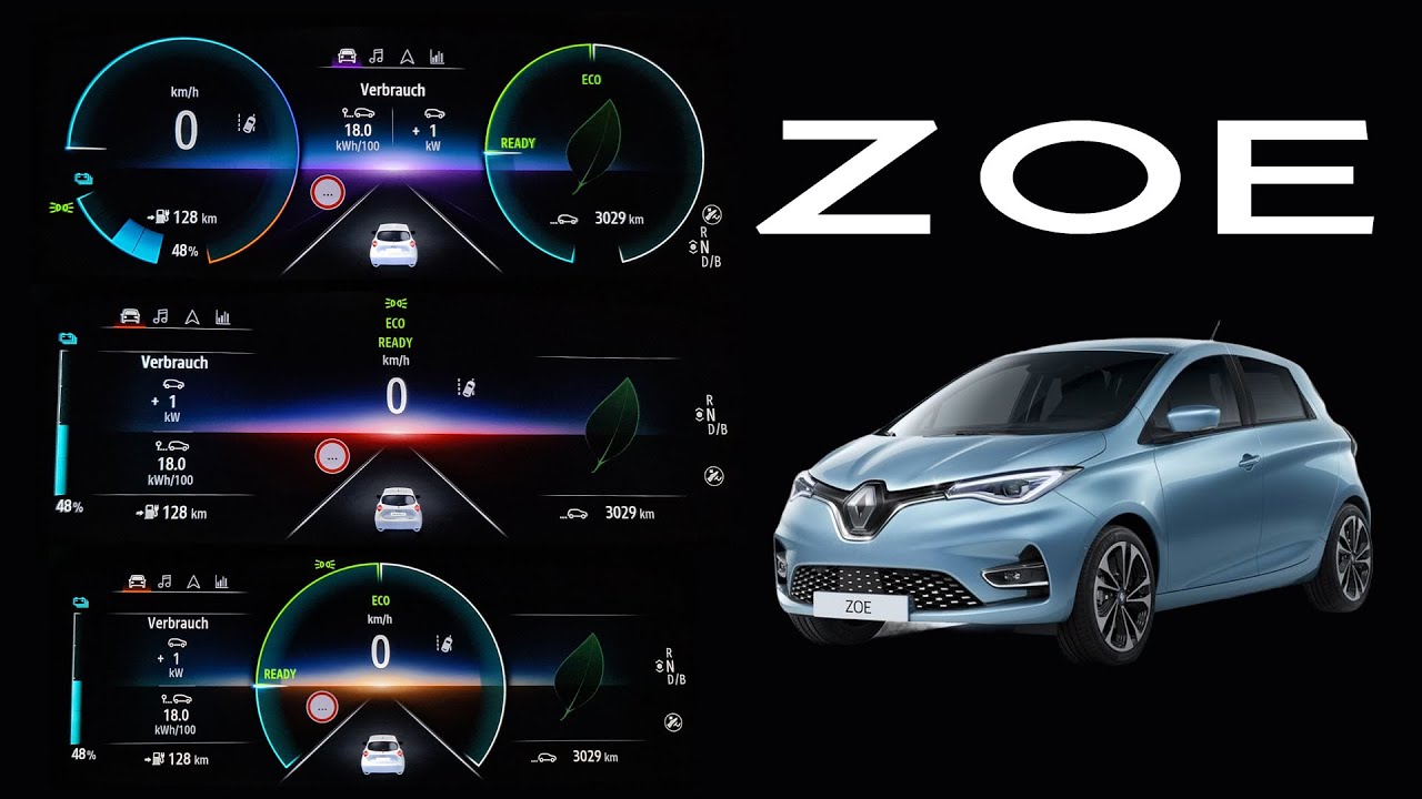 Tacho Display Design ändern – Renault ZOE   | Tutorial