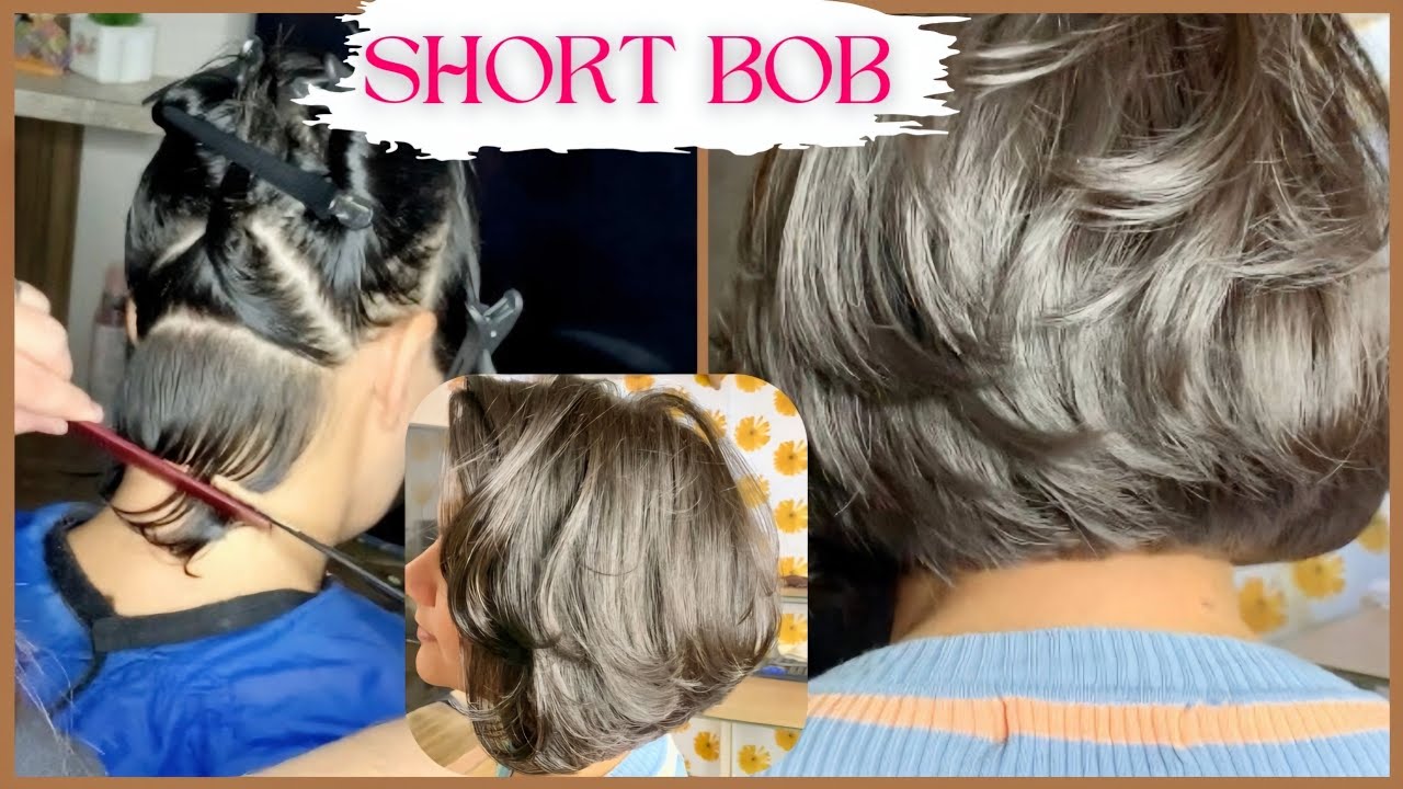 #COMO #FAZER CORTE #Short BOB PASSO A PASSO (short graduated bob)