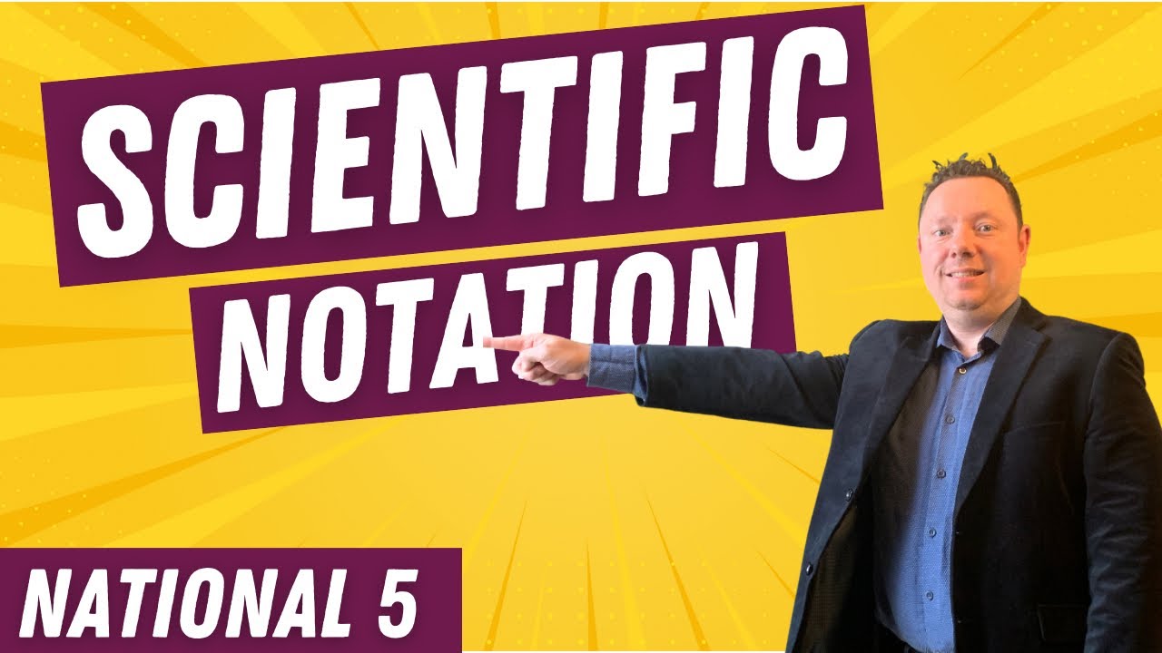Whole Of Scientific Notation National 5 Maths!