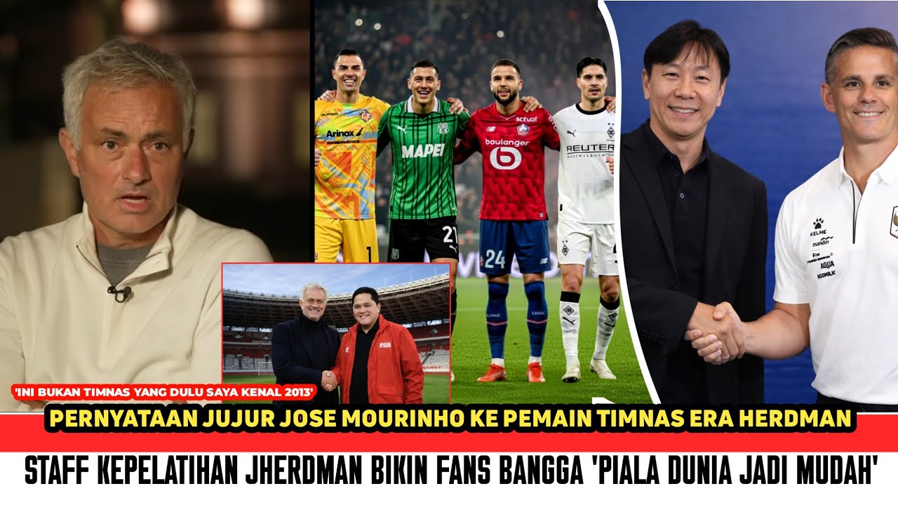 🔥SUMPAH BAHAGIA! Pernyataan JUJUR JMOURINHO bikin ET & Fans Bangga~Staff Herdman +1 STY~Really❓️