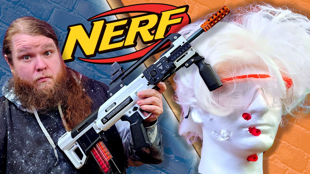 The ZWQ S400 PRO NERF Bullpup is a BEAST