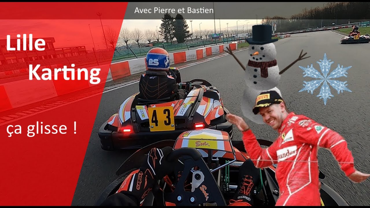 Lille Karting - Des dérapages et des têtes-à-queue (beaucoup)
