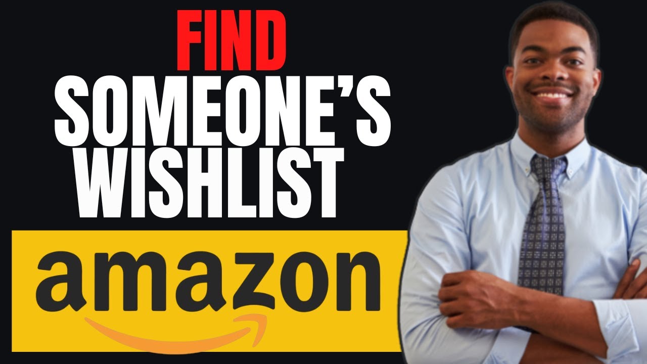 Как найти чей-то список желаний на Amazon