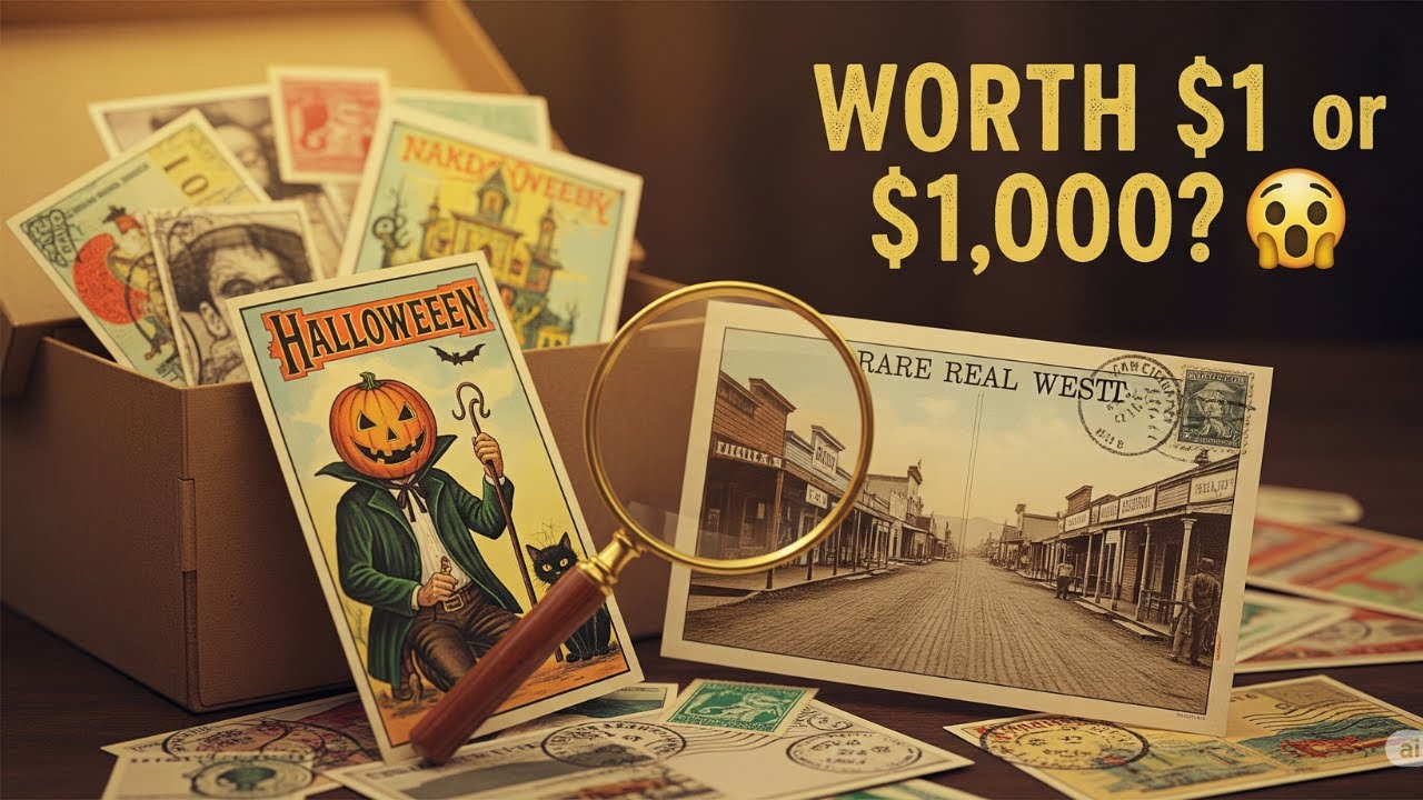 Old Postcards Worth a Fortune? What to Look For in Your Attic!