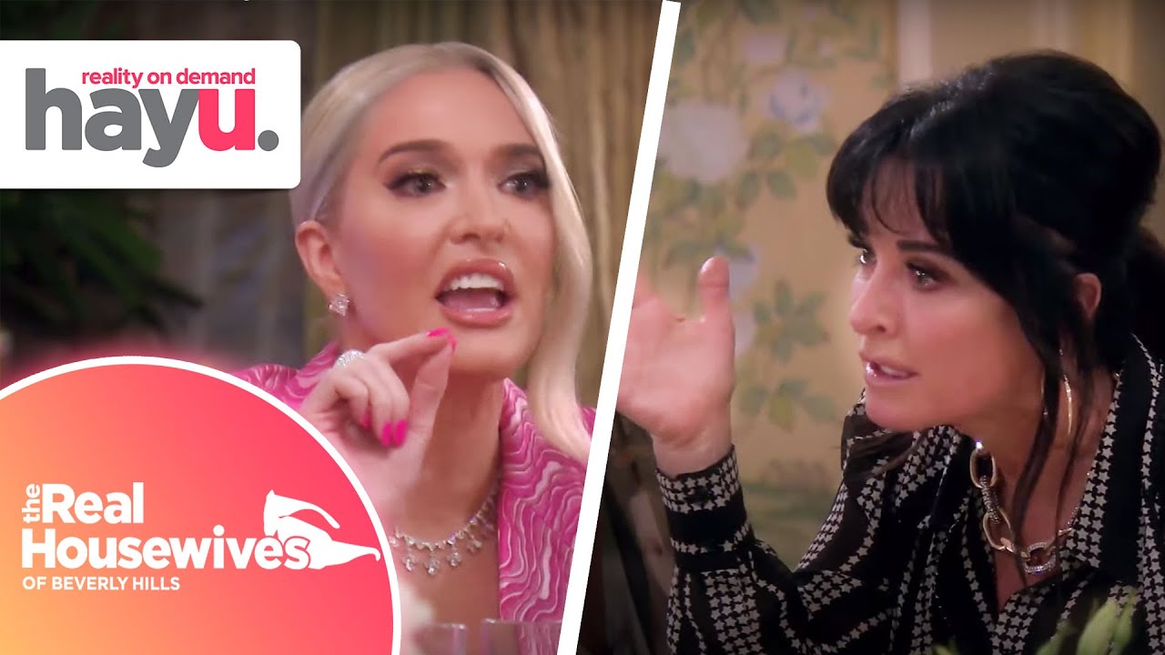Kyle's Erika Outburst STUNS Housewives | Season 10 | Real Housewives Of Beverly Hills