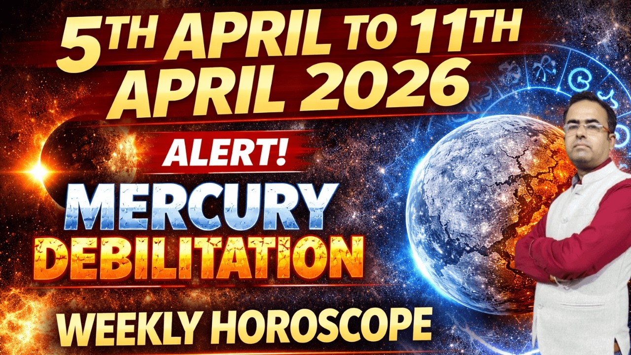 Weekly Horoscope 5&ndash;11 April 2026 | Big Shifts Ahead | Moon Transit & Mercury in Pisces