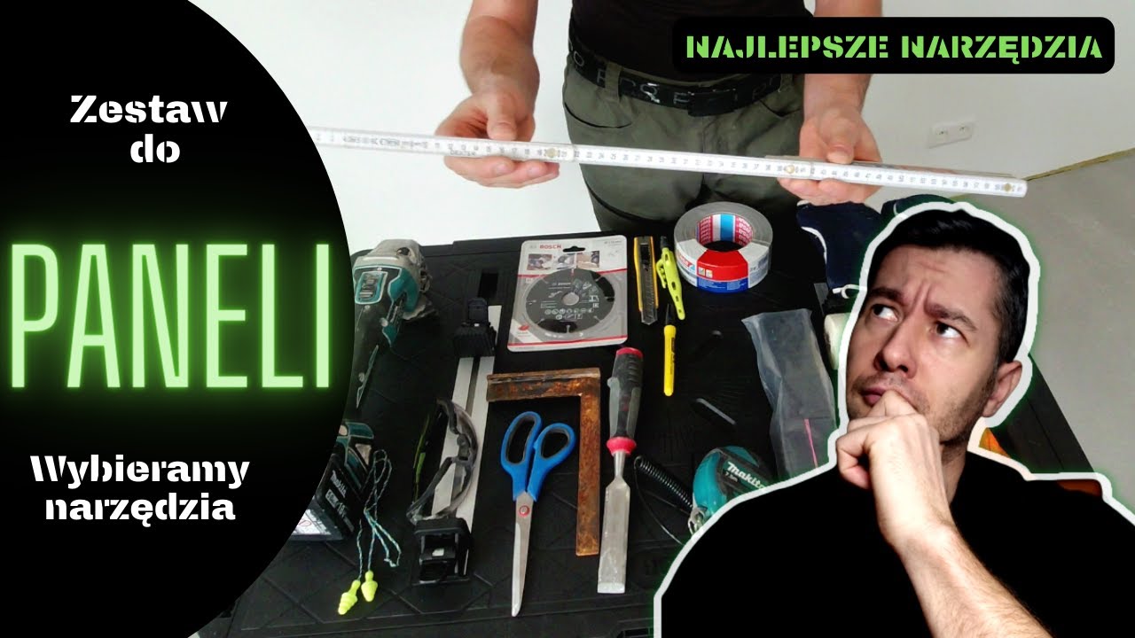 ZESTAW NARZĘDZI do układania paneli. Jak się przygotować ? #tools  #narzędzia #panele