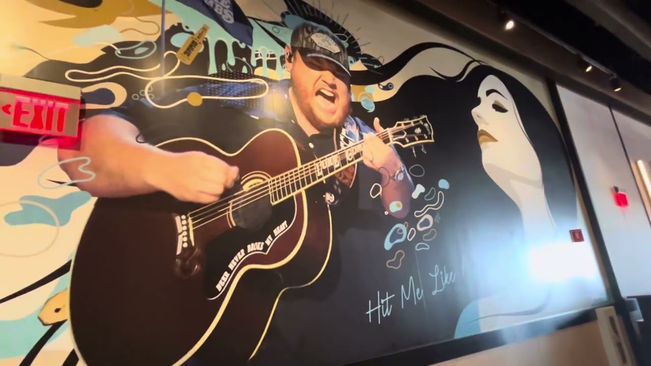 Luke Combs Category 10 Bar Nashville TN