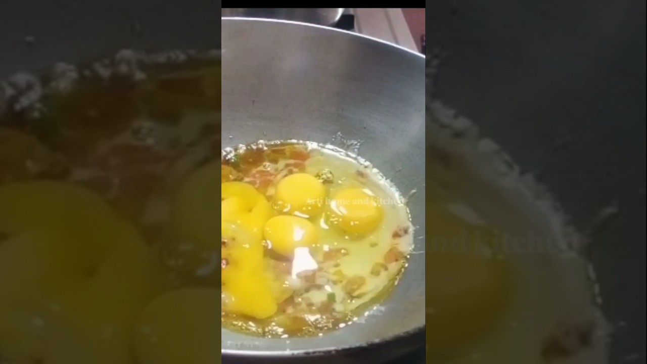 Egg bhurji recipe | #eggbhurjirecipe #eggrecipe #breakfast #artihomeandkitchen #viralshort