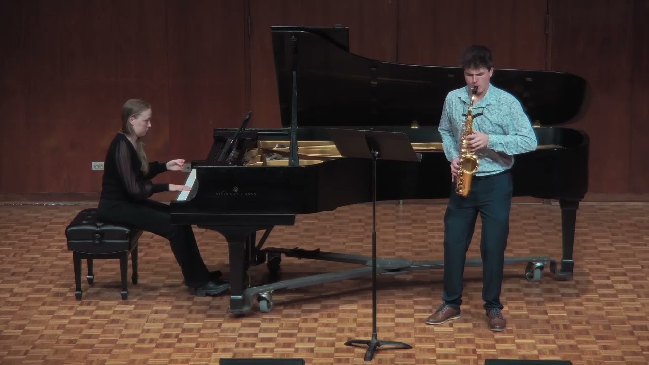 Maurice Ravel,  Pìece en forme de habanera for Alto Saxophone