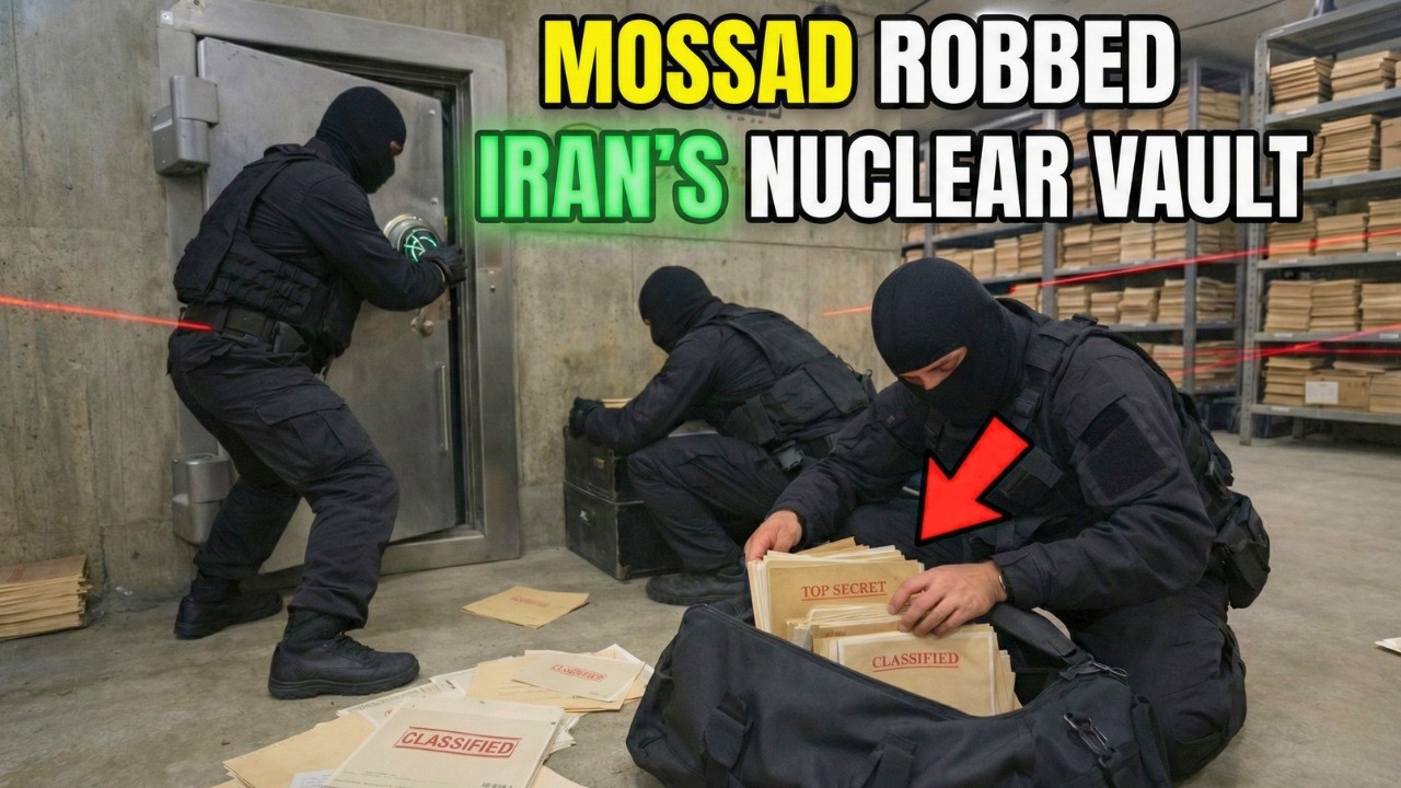How Mossad Stole 100,000 Documents from Iran's Secret Nuclear Vault in One Night