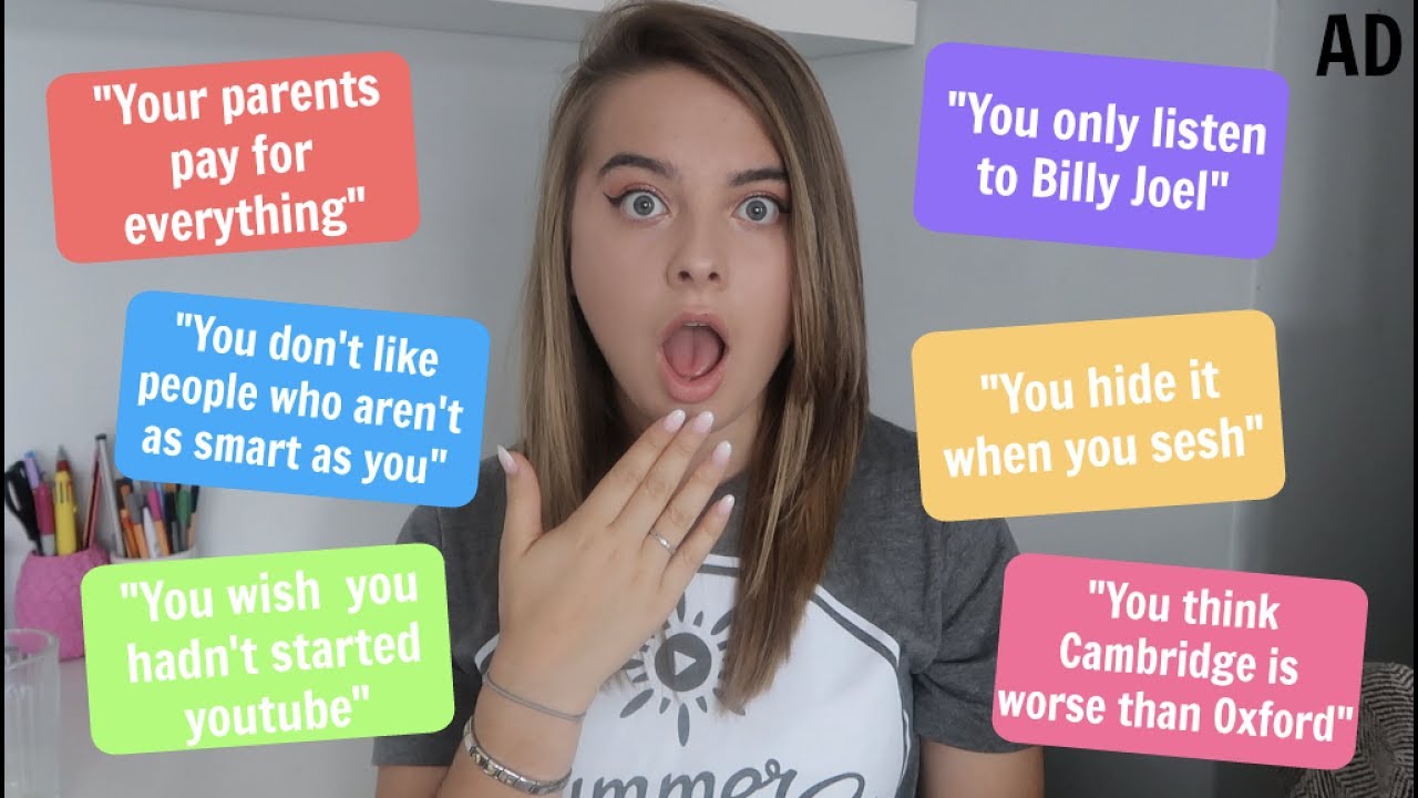 What Do My Viewers REALLY Think About Me? Reacting To Your HONEST Opinions (again lol)