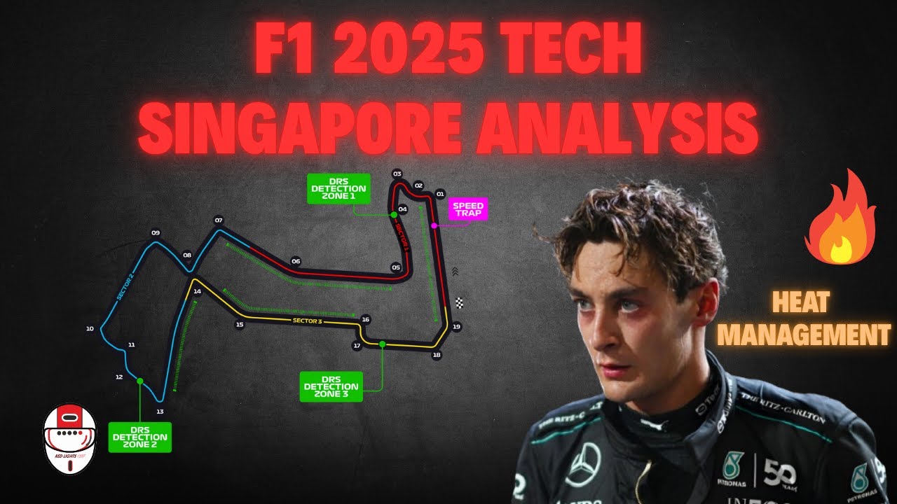 F1 Technical Analysis | Singapore GP Destroys Cars and Drivers | Engineer&rsquo;s Race Breakdown
