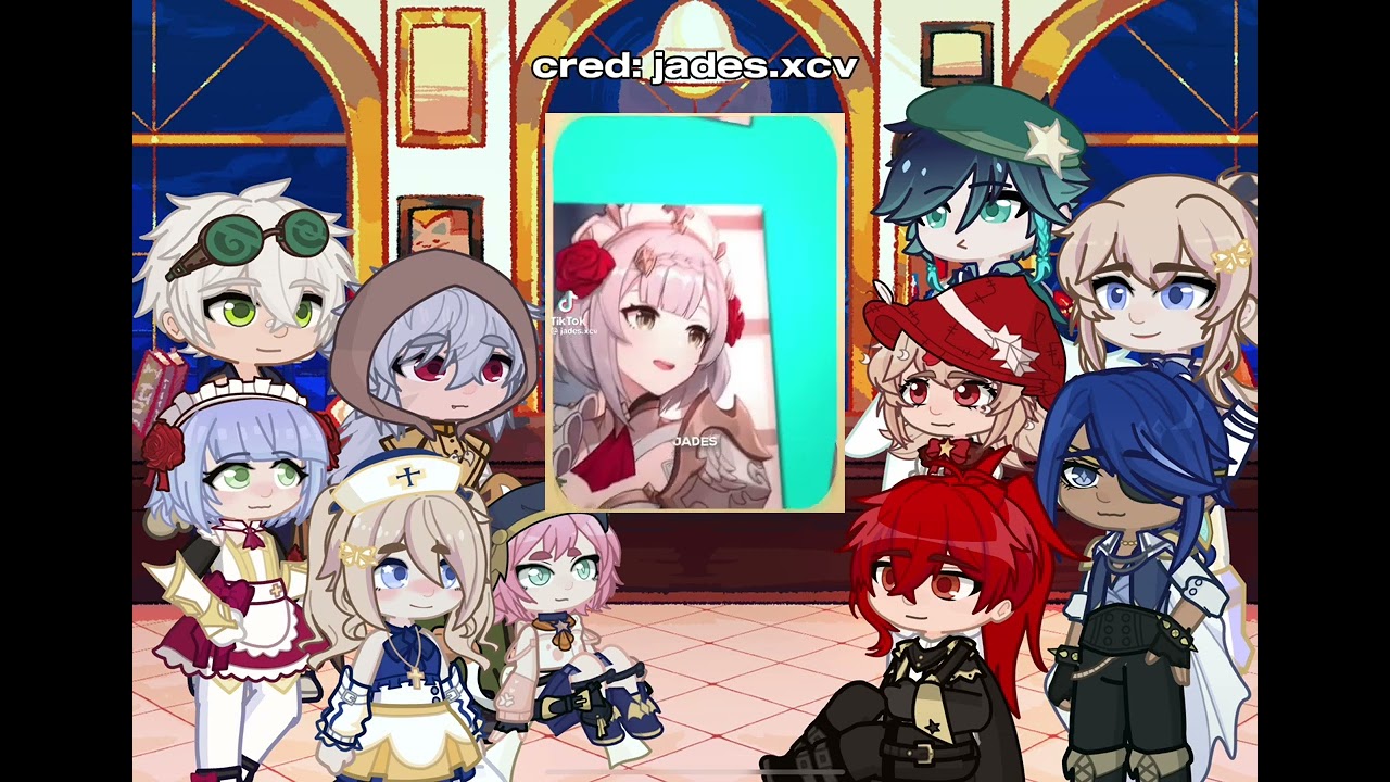Mondstadt react to each other (1/11) | Noelle | Genshin reaction video
