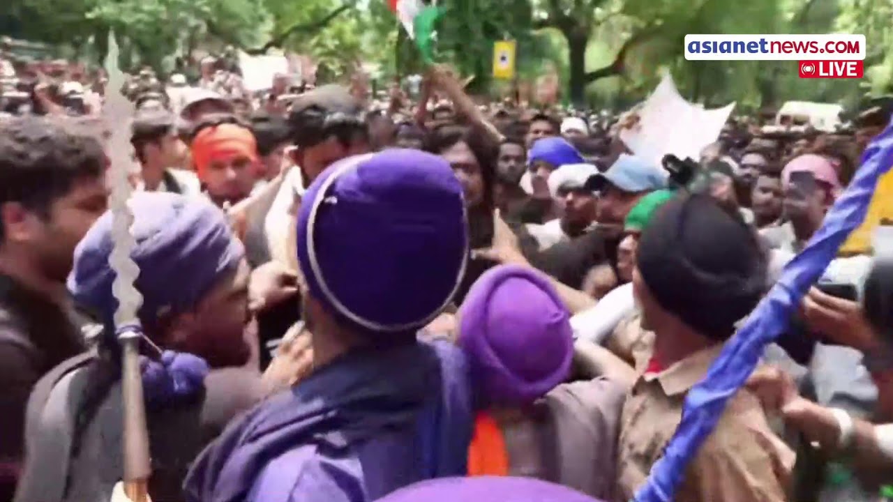LIVE 🔴 Nihangs Vs CJP Protesters | Jantar Mantar Protest | Breaking News | Delhi