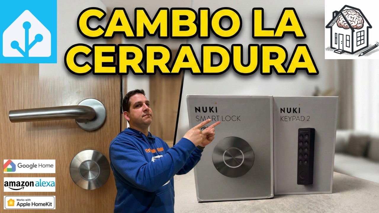 ¡LA MEJOR CERRADURA INTELIGENTE! 🔒 Instalación y Configuración Nuki Smart Lock Pro