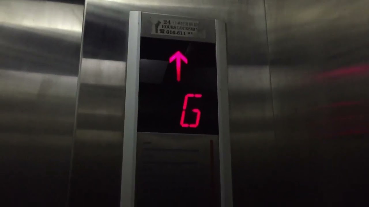 2006 Schindler Traction Lift at Jalan OP 1/1 Building, Puchong
