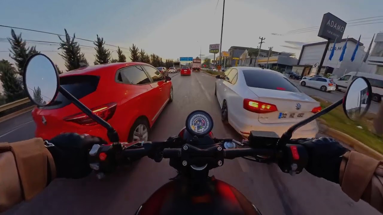 Brixton Cromwell 1200 / POV Office to Home Ride (Shot On Insta 360 X4)