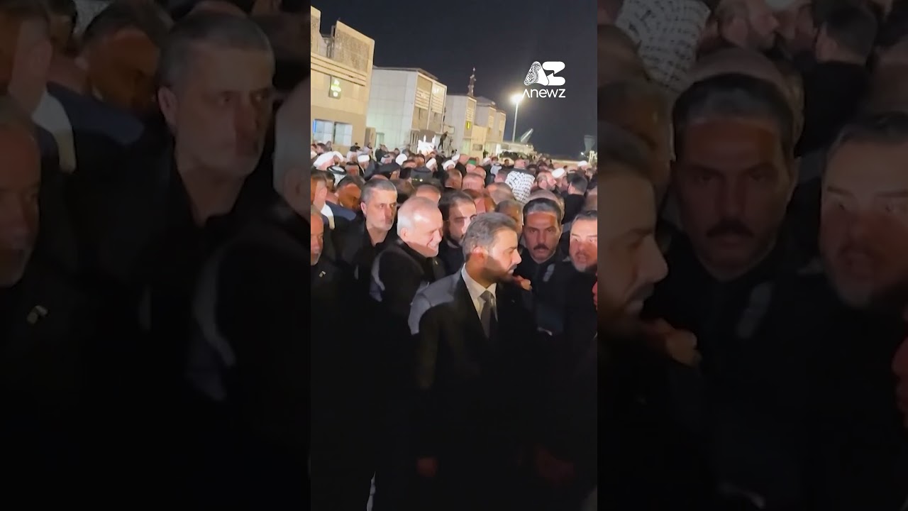 Iraq and Iran top officials attend reception for Khamenei's coffin
