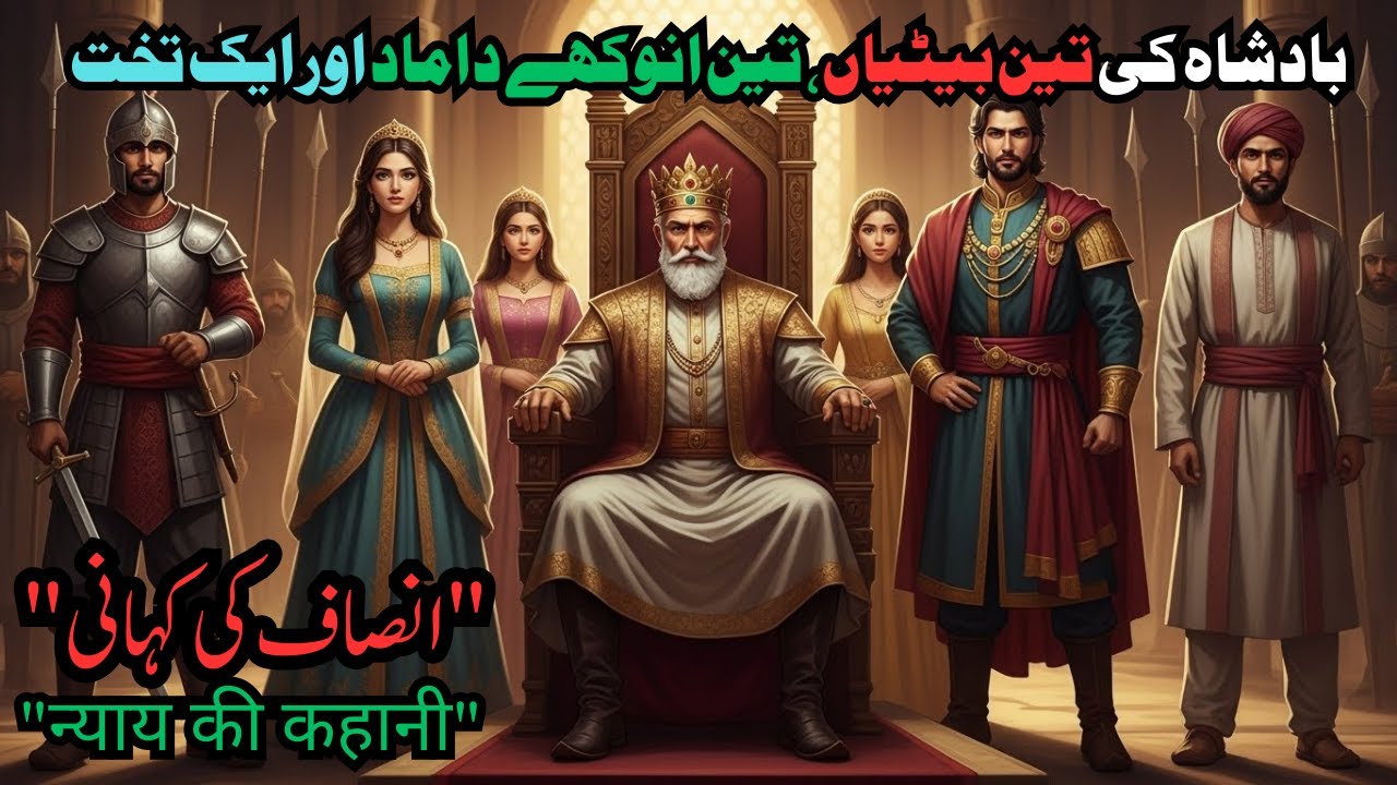 Badshah ki 3 Betiyan Or 3 Anokhe Damaad Kon Jeety Ga Takht? |