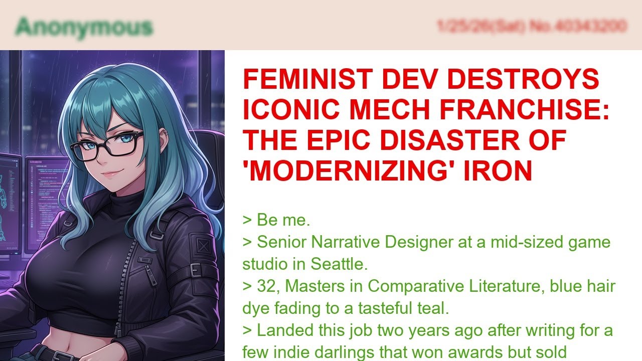 Feminist Dev DESTROYS Iconic Mech Franchise: The Epic Disaster of 'Modernizing' Iron Vanguard
