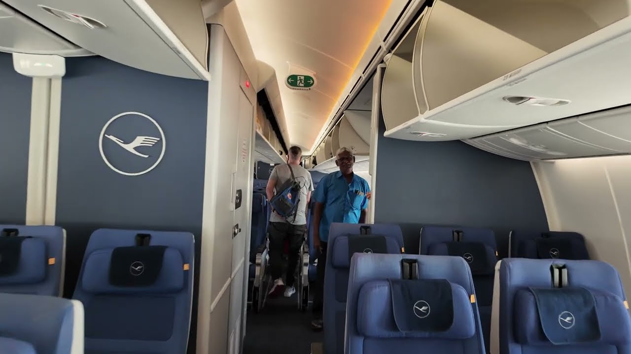 4K | Lufthansa 787-9 | Frankfurt to Austin | Full Flight
